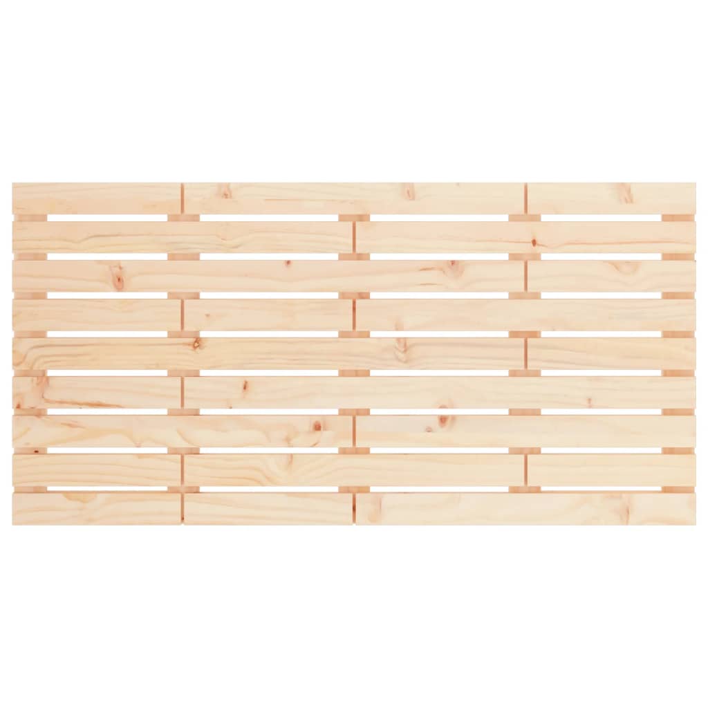 sengegavl 156x3x63 cm massivt fyrretræ
