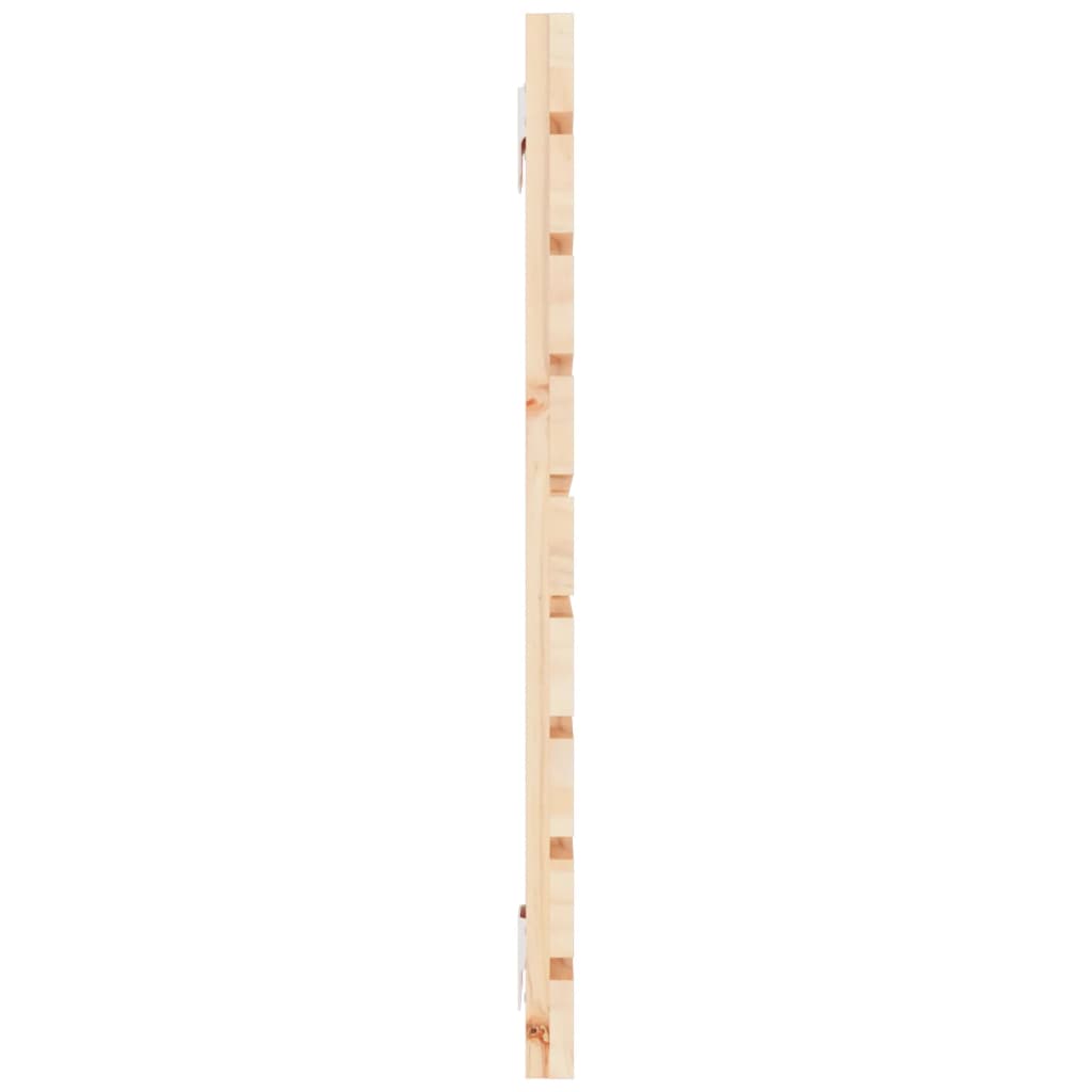 sengegavl 156x3x63 cm massivt fyrretræ