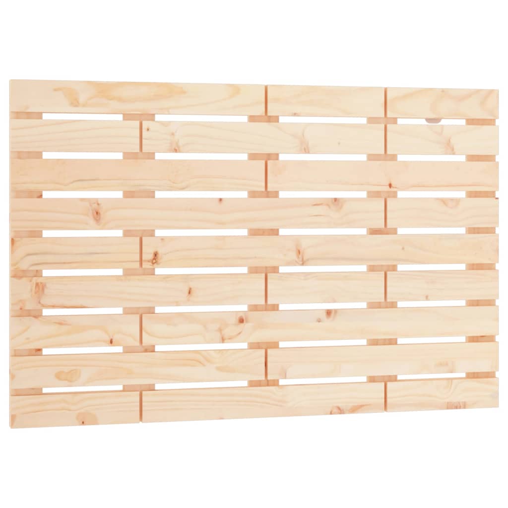 sengegavl 81x3x63 cm massivt fyrretræ