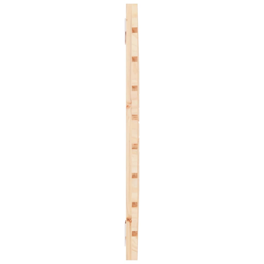 sengegavl 81x3x63 cm massivt fyrretræ