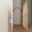 sengegavl 108x3x80 cm massivt fyrretræ