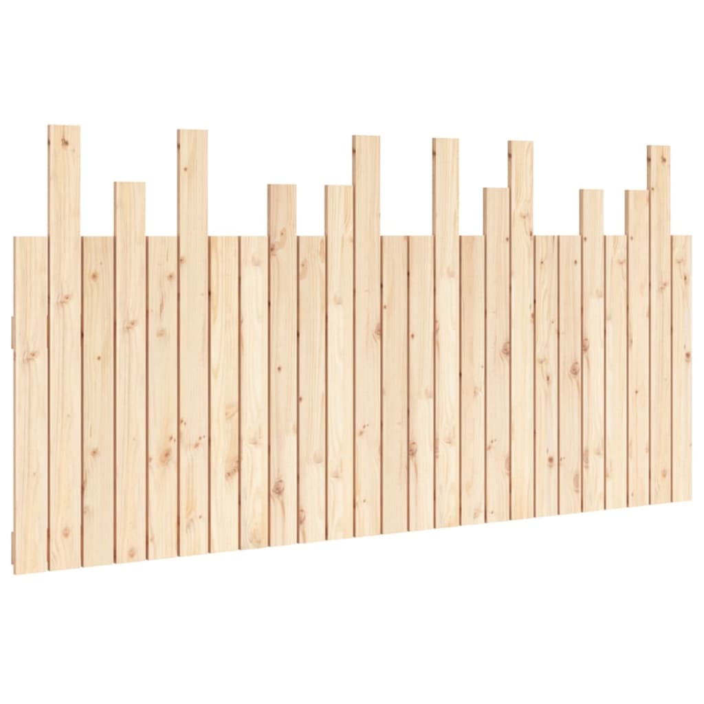 sengegavl 159,5x3x80 cm massivt fyrretræ