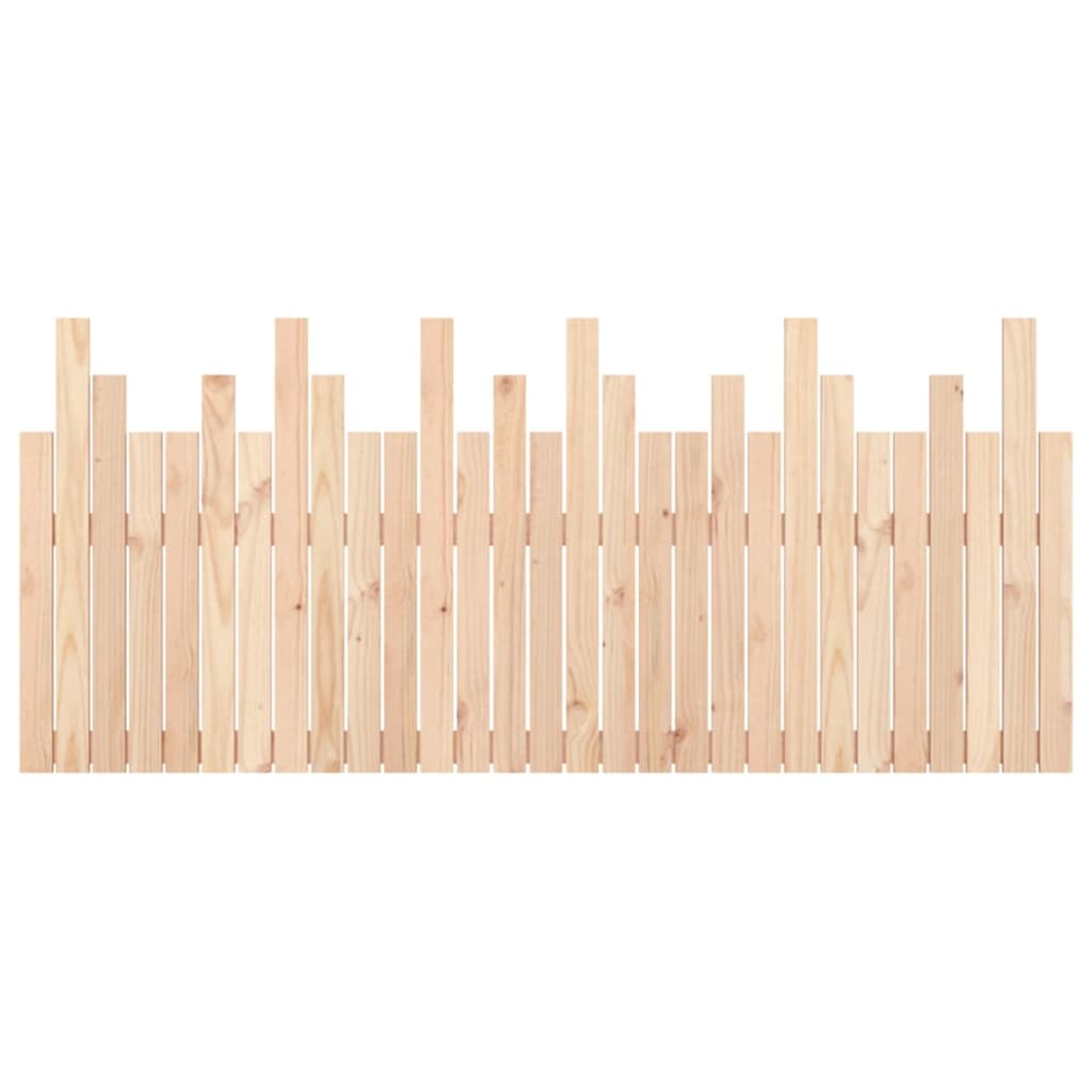 sengegavl 185x3x80 cm massivt fyrretræ