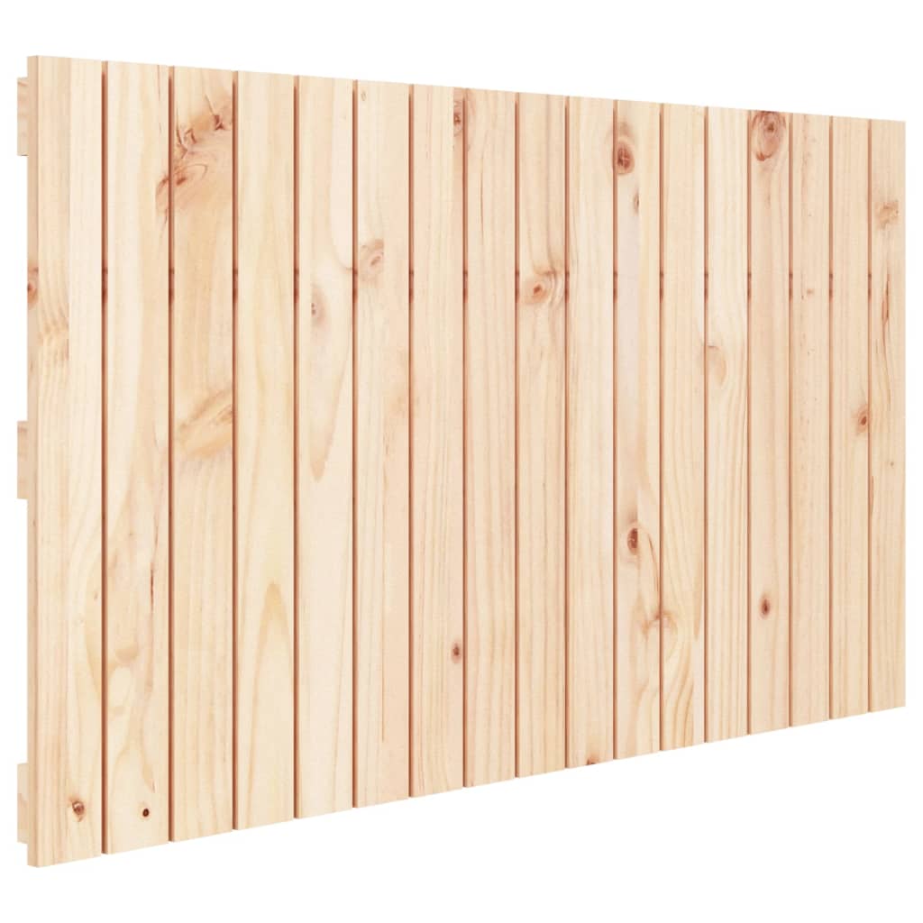 sengegavl 108x3x60 cm massivt fyrretræ