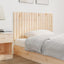 sengegavl 108x3x60 cm massivt fyrretræ