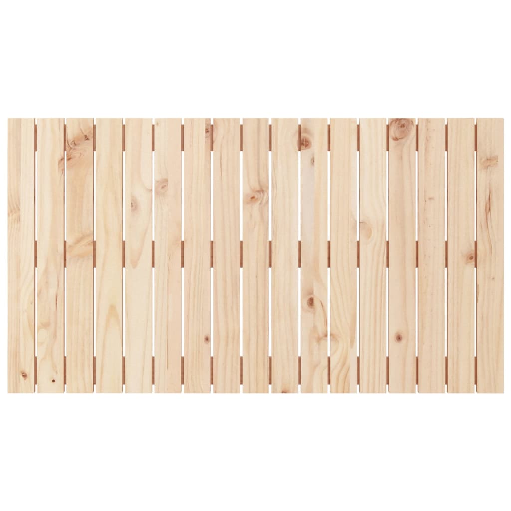 sengegavl 108x3x60 cm massivt fyrretræ