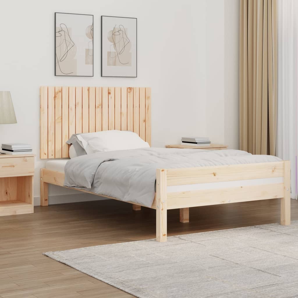 sengegavl 108x3x60 cm massivt fyrretræ
