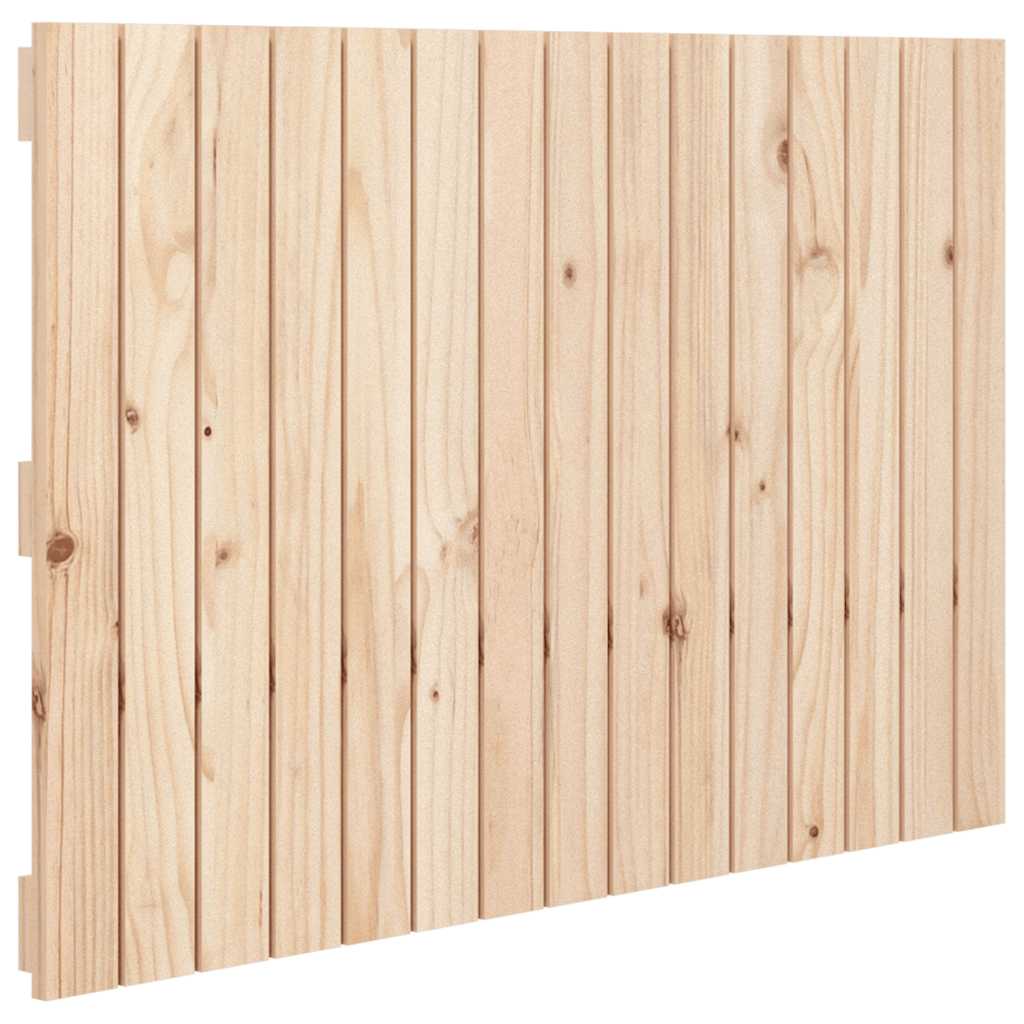 sengegavl 95,5x3x60 cm massivt fyrretræ