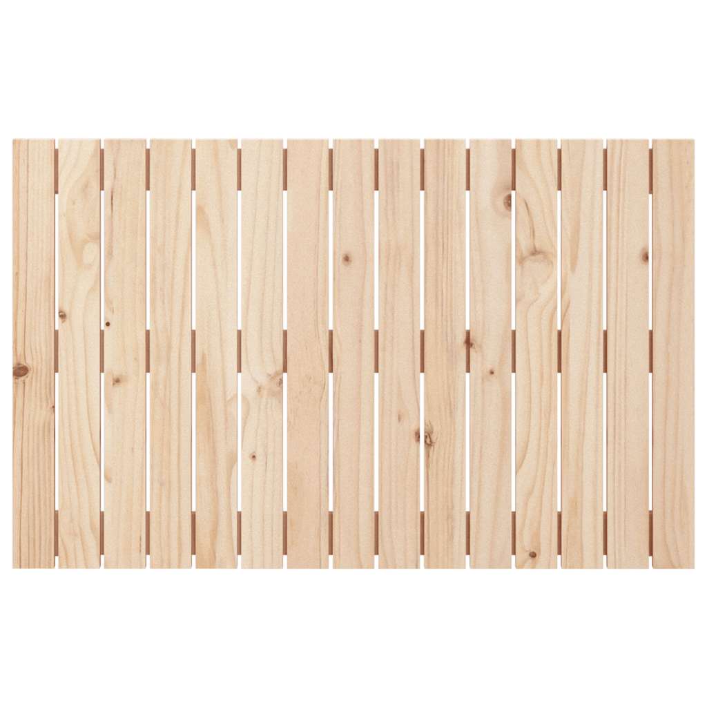 sengegavl 95,5x3x60 cm massivt fyrretræ