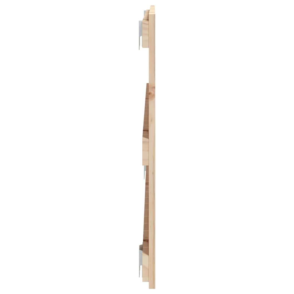 sengegavl 95,5x3x60 cm massivt fyrretræ