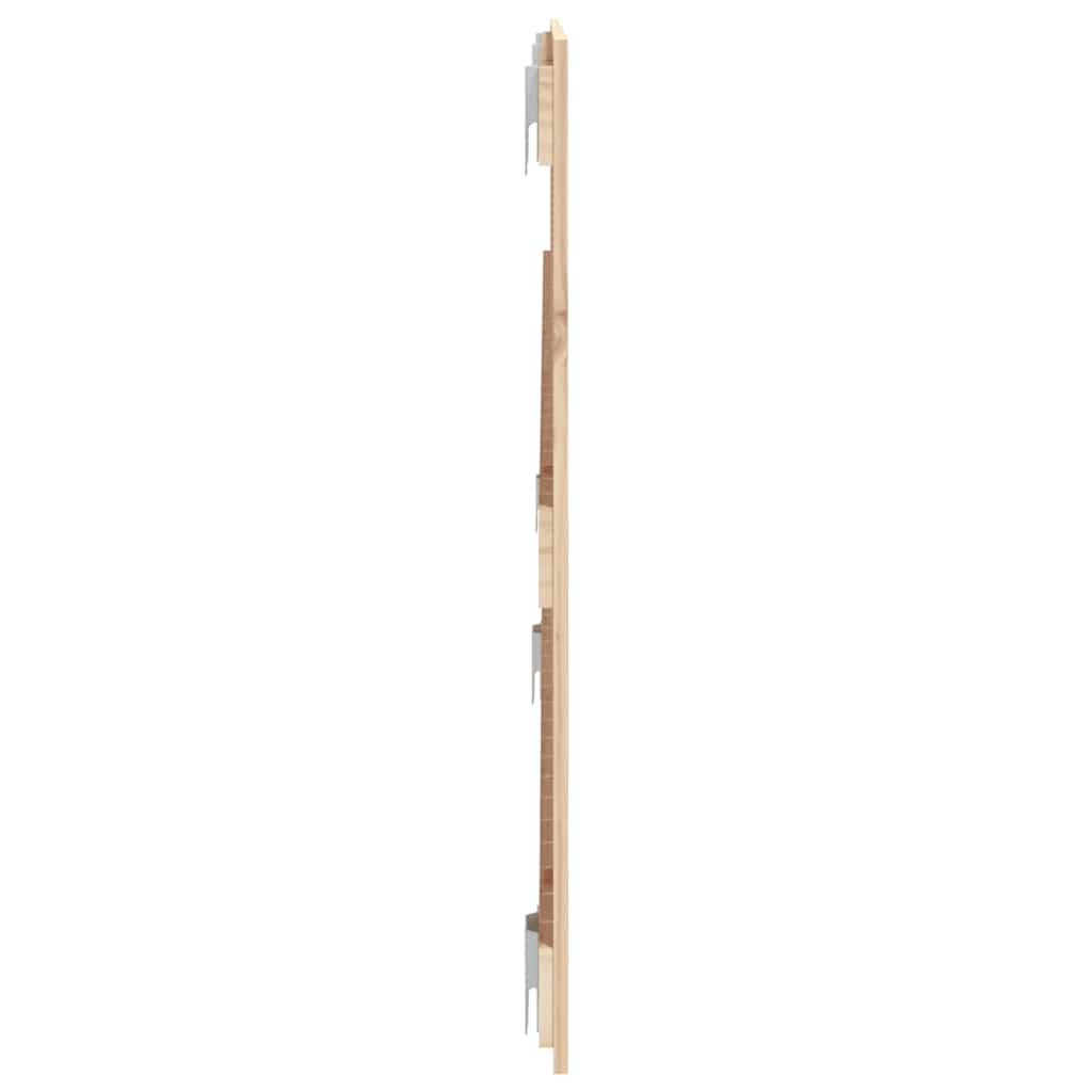sengegavl 127,5x3x60 cm massivt fyrretræ