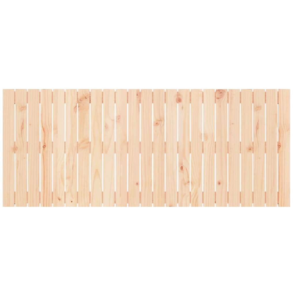 sengegavl 147x3x60 cm massivt fyrretræ