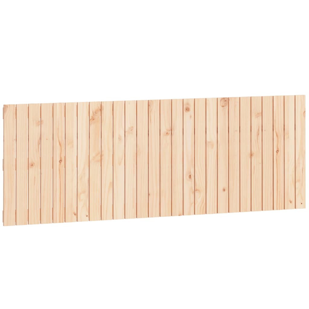 sengegavl 166x3x60 cm massivt fyrretræ