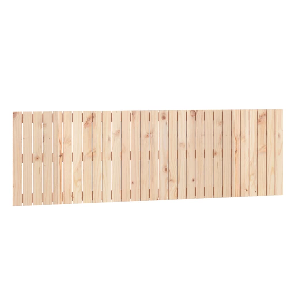 sengegavl 185x3x60 cm massivt fyrretræ