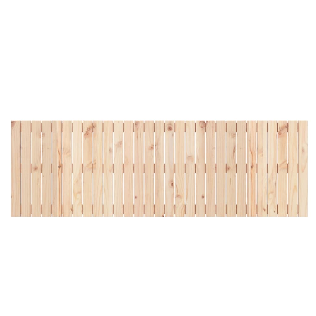 sengegavl 185x3x60 cm massivt fyrretræ