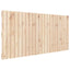 sengegavl 140x3x60 cm massivt fyrretræ