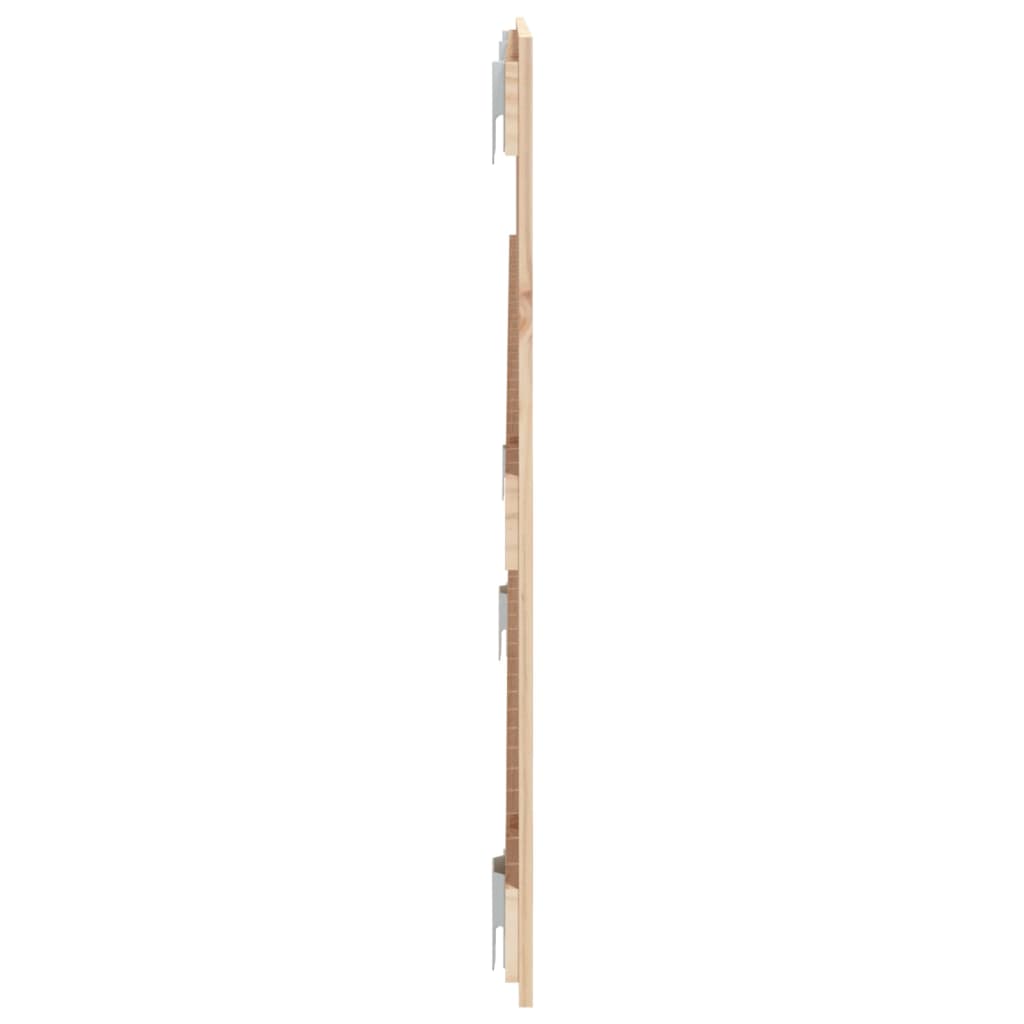 sengegavl 140x3x60 cm massivt fyrretræ