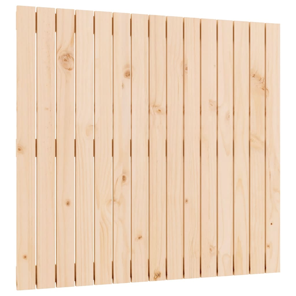 sengegavl 95,5x3x90 cm massivt fyrretræ