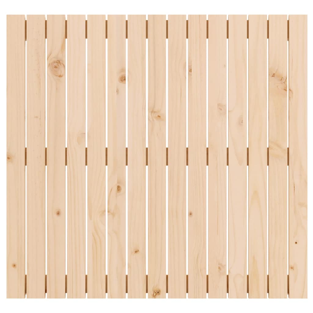 sengegavl 95,5x3x90 cm massivt fyrretræ