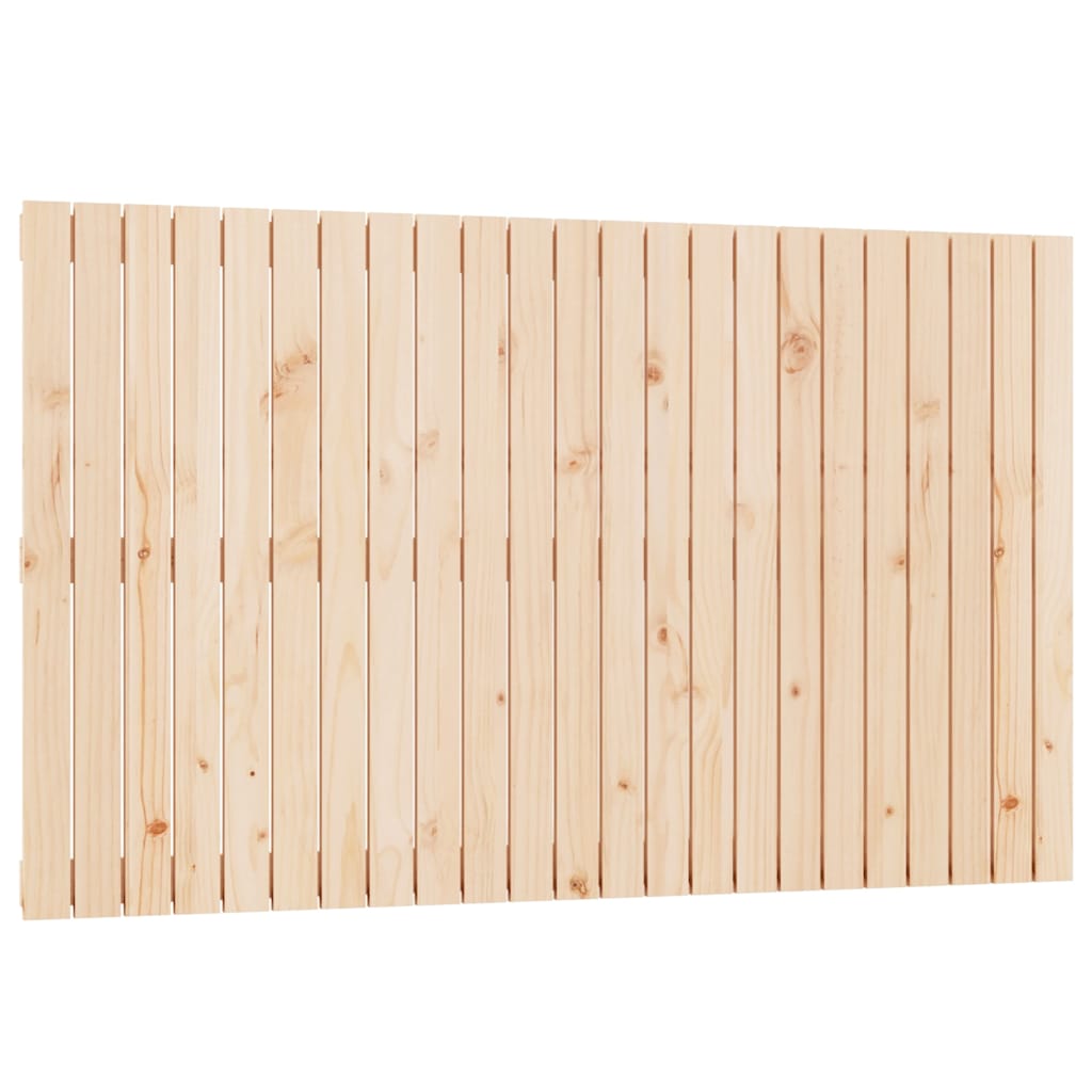 sengegavl 147x3x90 cm massivt fyrretræ