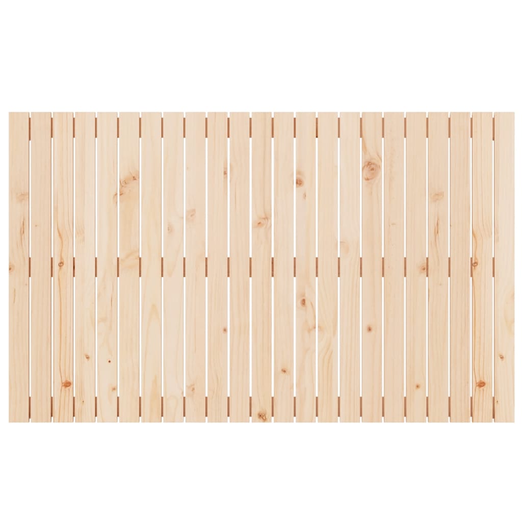 sengegavl 147x3x90 cm massivt fyrretræ