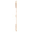 sengegavl 147x3x90 cm massivt fyrretræ