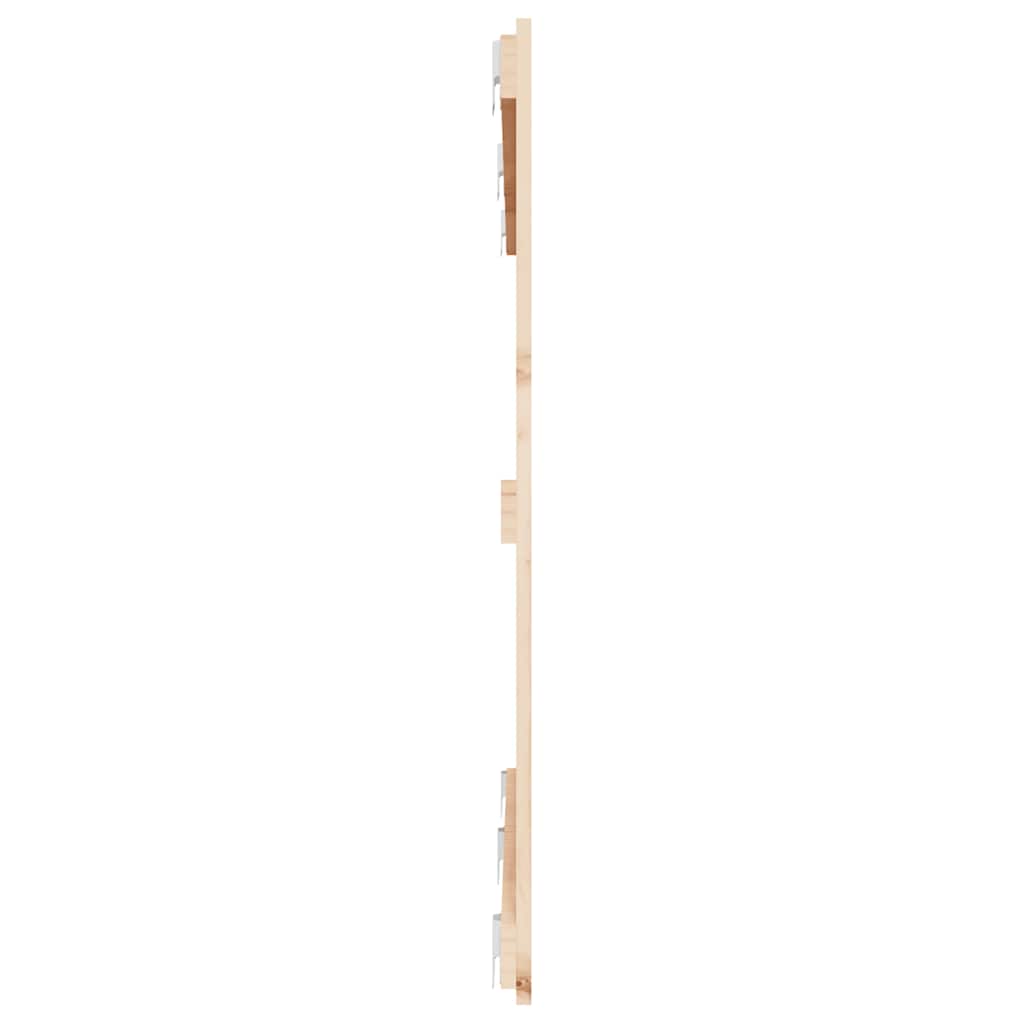 sengegavl 147x3x90 cm massivt fyrretræ