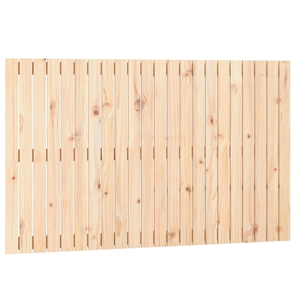 sengegavl 140x3x90 cm massivt fyrretræ