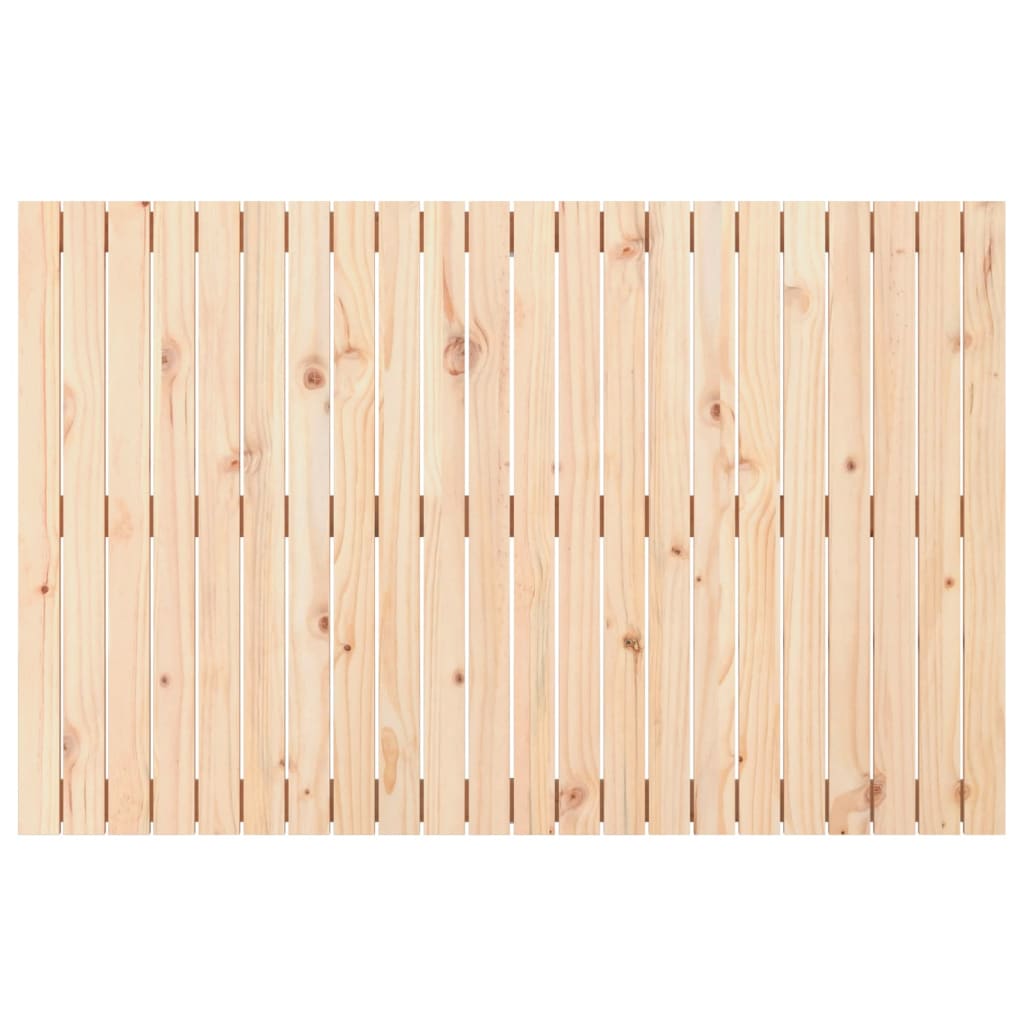 sengegavl 140x3x90 cm massivt fyrretræ