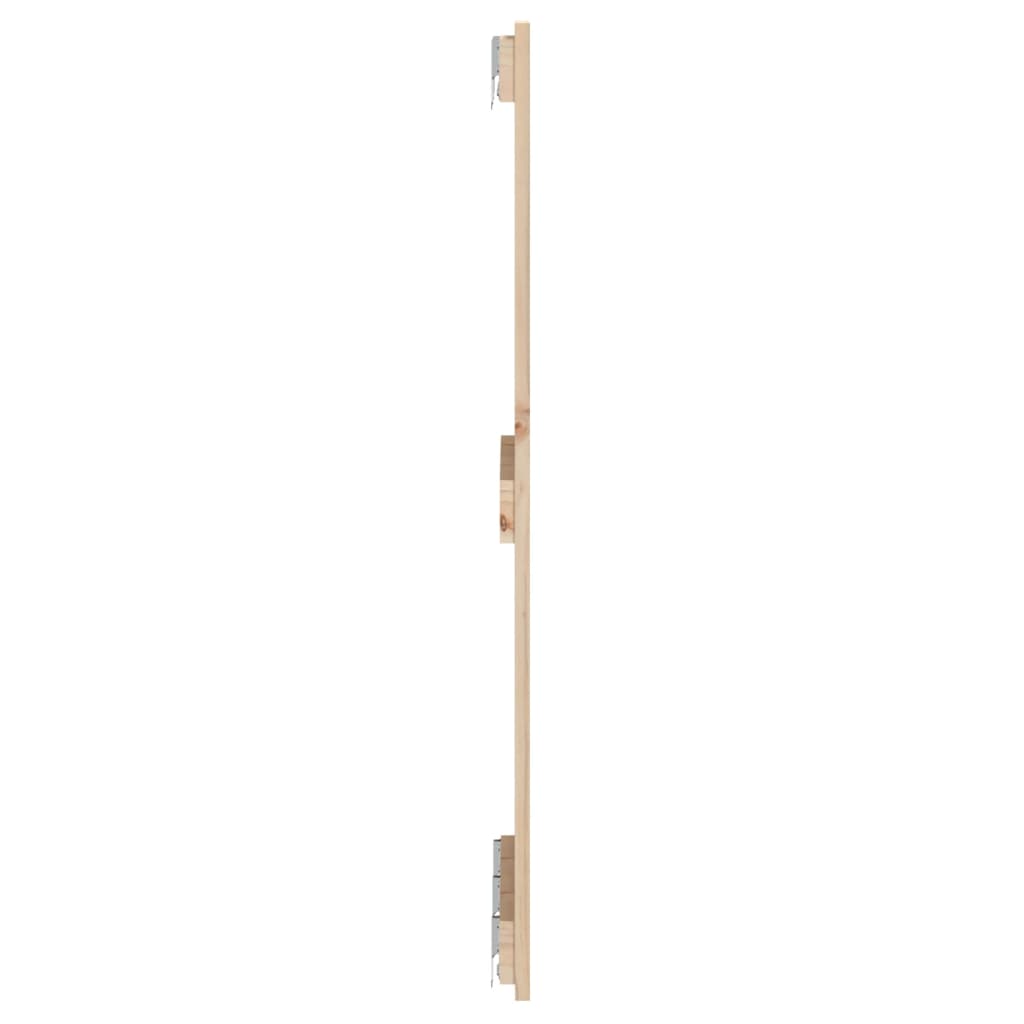 sengegavl 140x3x90 cm massivt fyrretræ