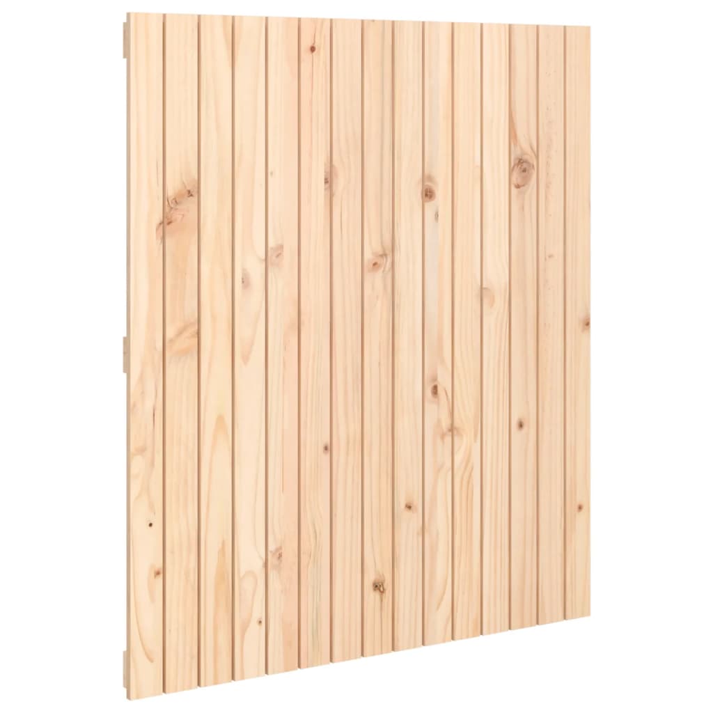sengegavl 95,5x3x110 cm massivt fyrretræ
