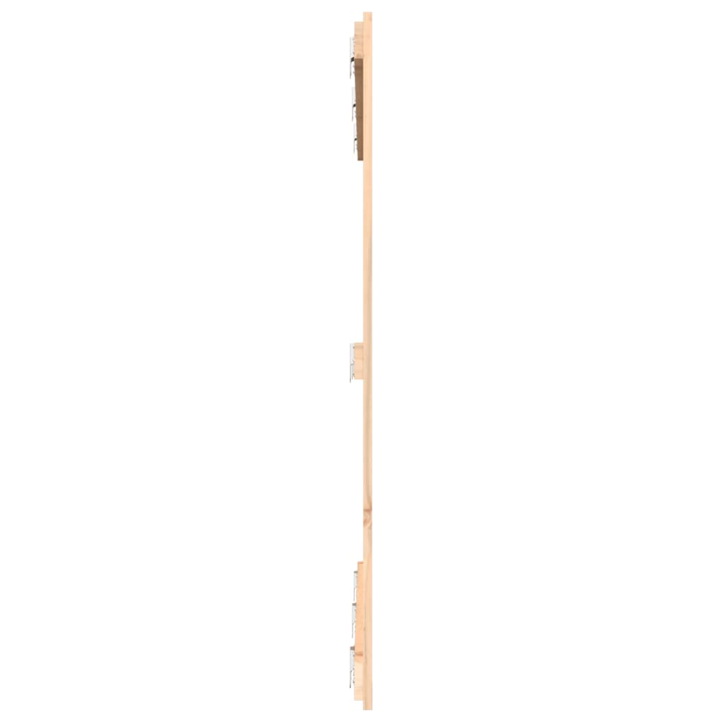 sengegavl 146,5x3x110 cm massivt fyrretræ