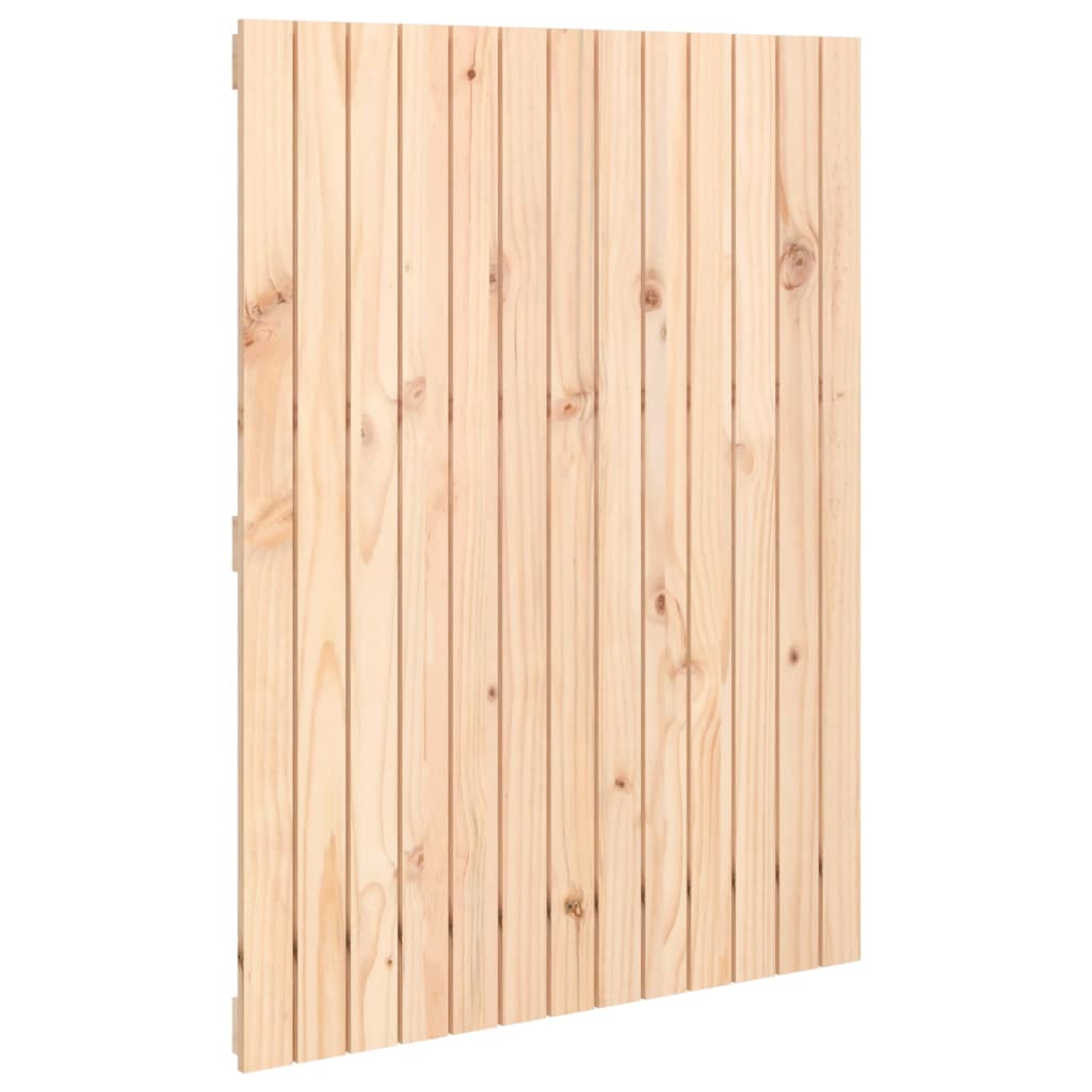 sengegavl 82,5x3x110 cm massivt fyrretræ