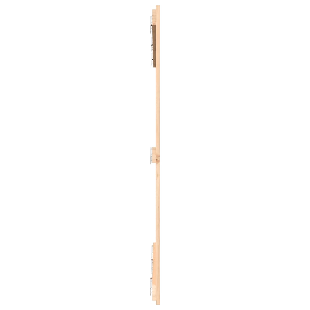 sengegavl 140x3x110 cm massivt fyrretræ