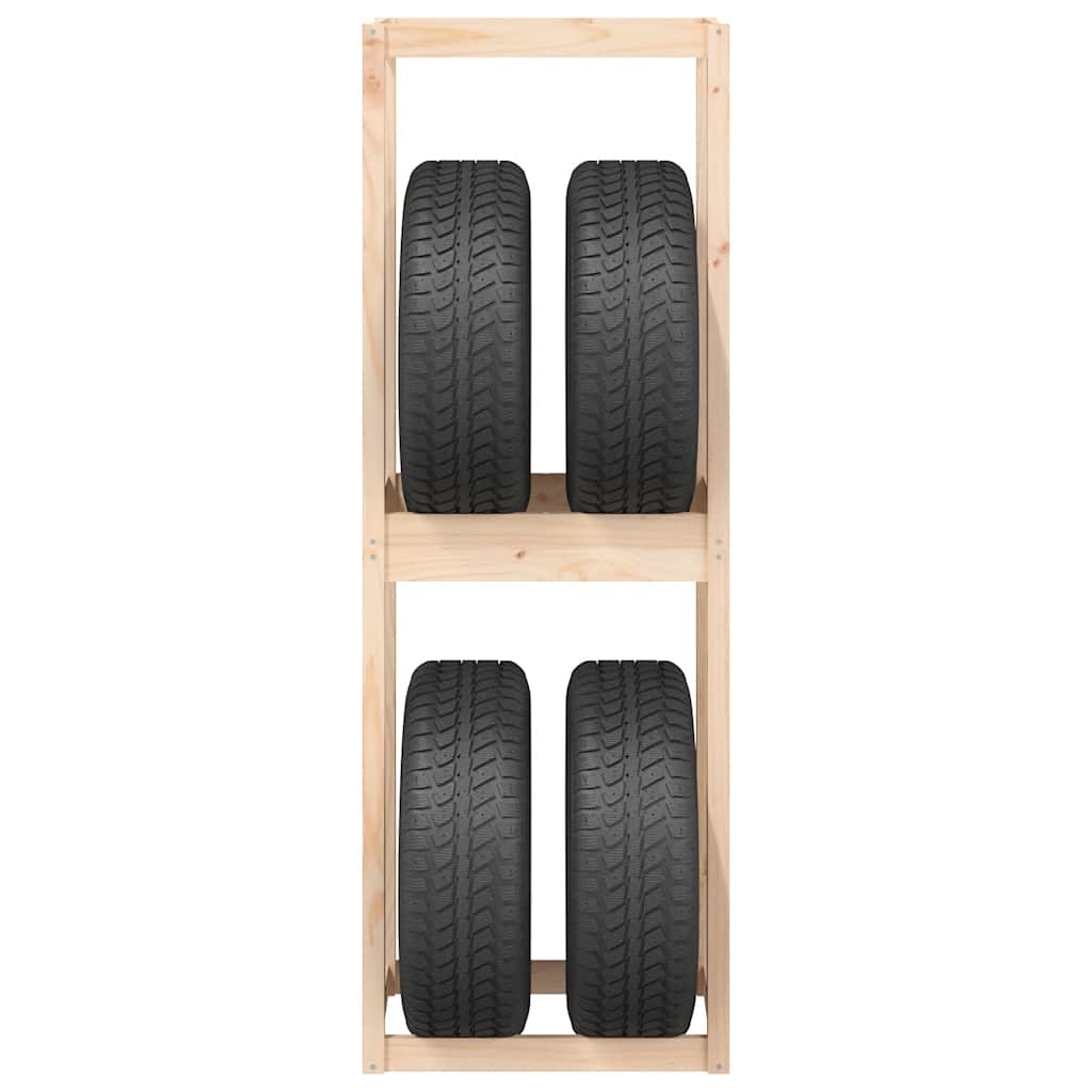 dækreol 63x40x180 cm massivt fyrretræ