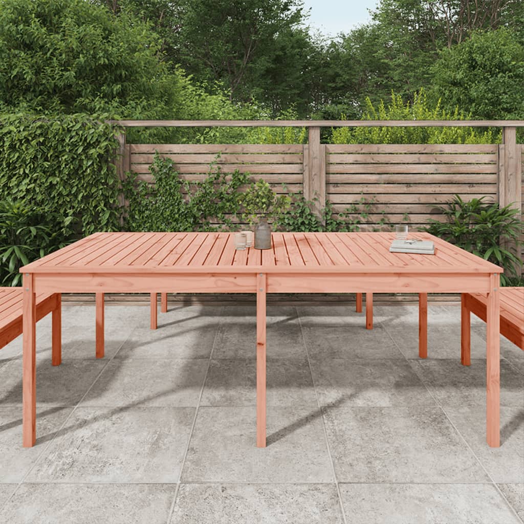 havebord 203,5x100x76 cm massivt douglasgran