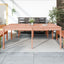 havebord 203,5x100x76 cm massivt douglasgran