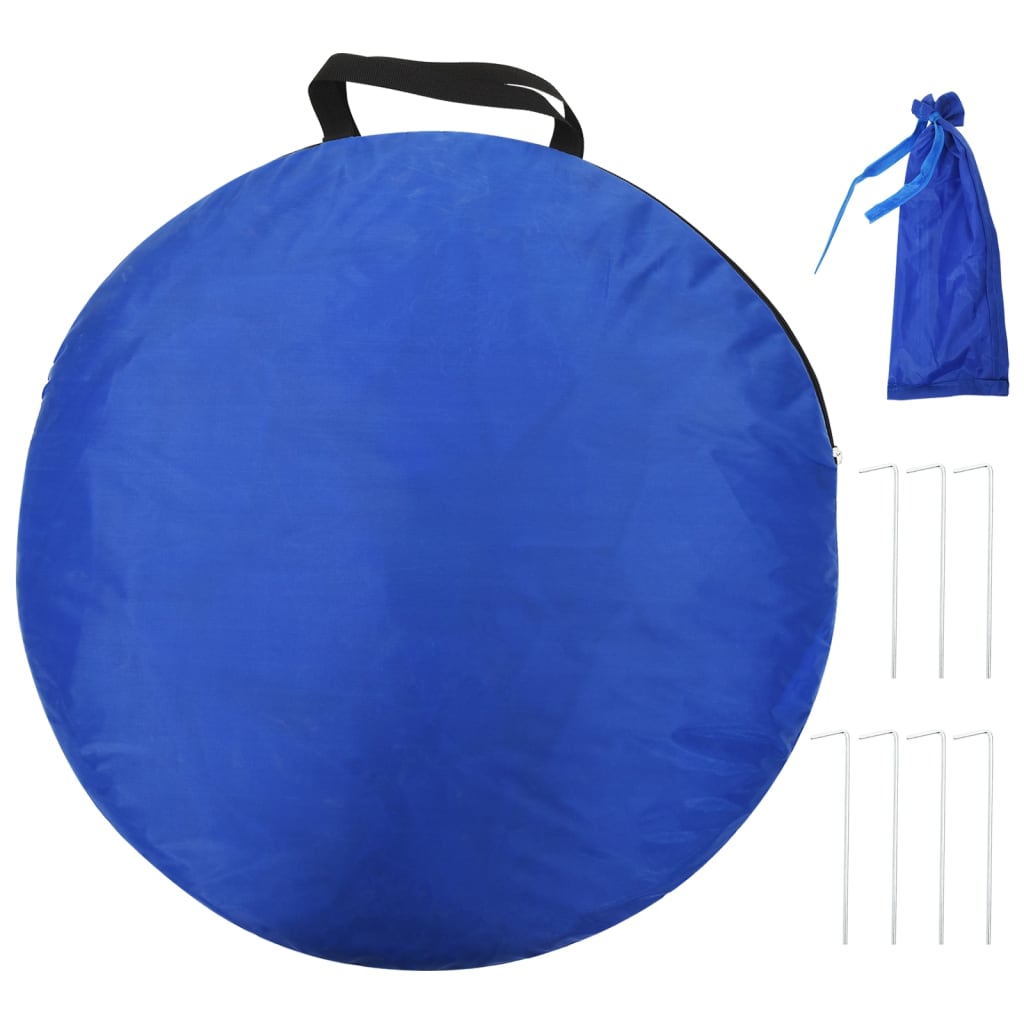 agilitytunnel til hunde Ø55x500 cm polyester blå
