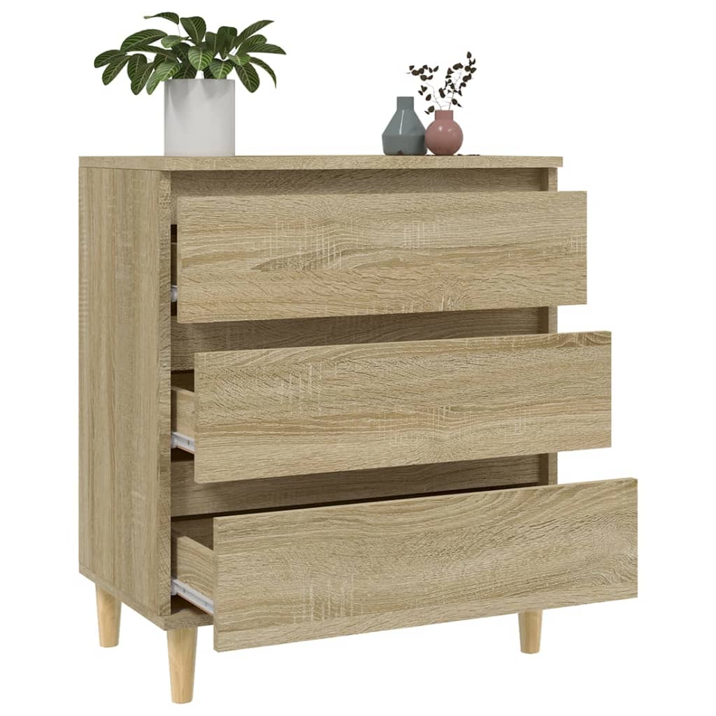 skænk 60x35x70 cm konstrueret træ sonoma-eg