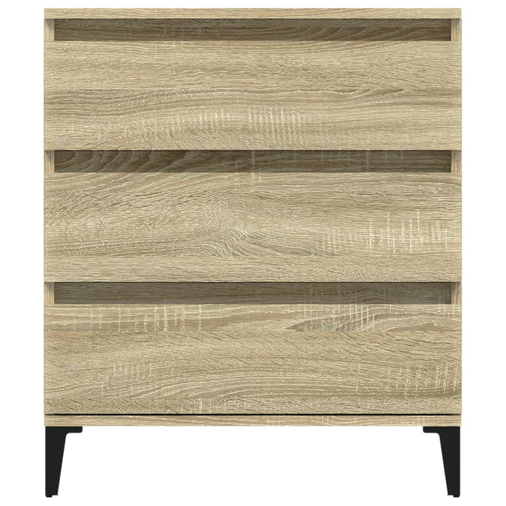 skænk 60x35x70 cm konstrueret træ sonoma-eg