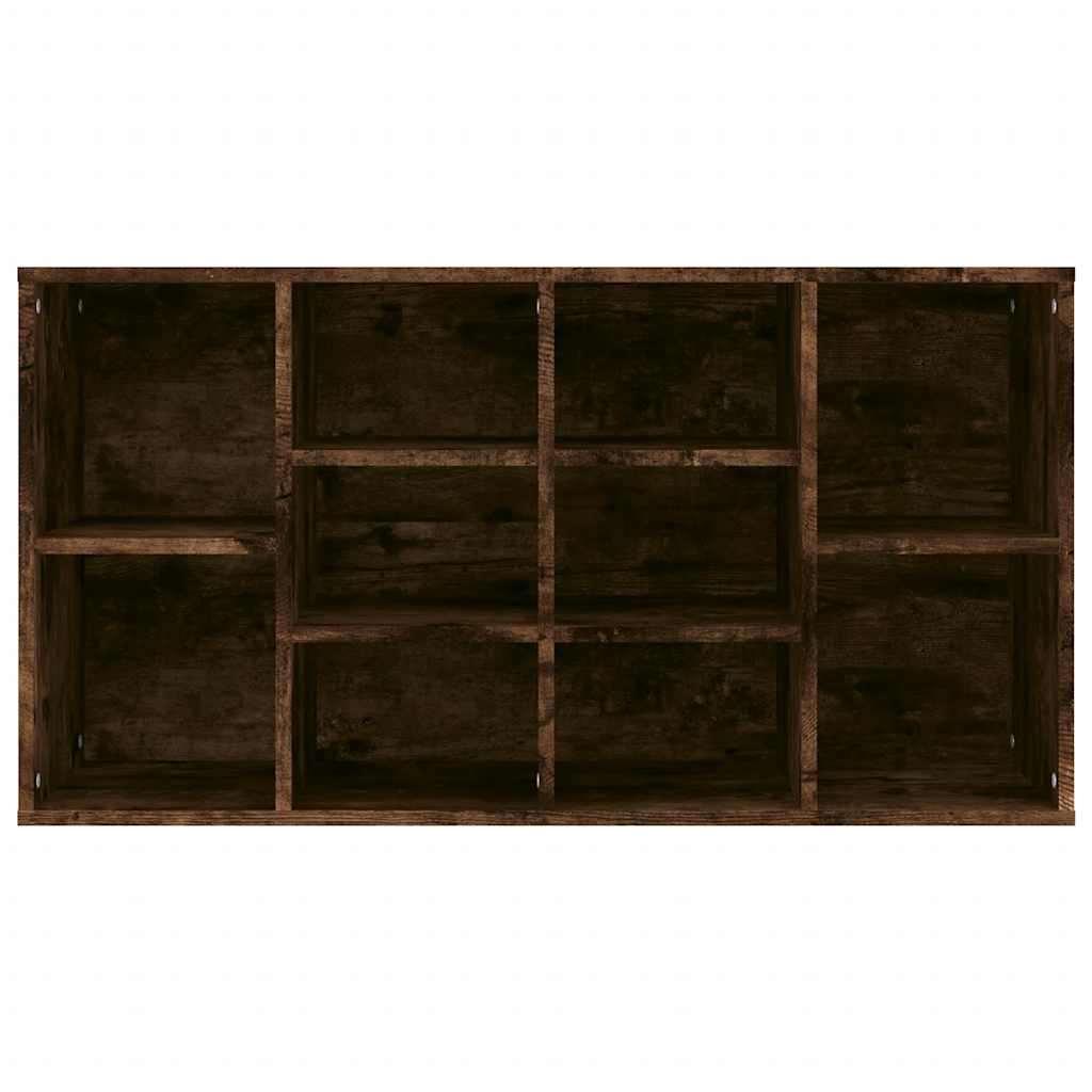 skobænk 103x30x55 cm konstrueret træ røget egetræsfarve