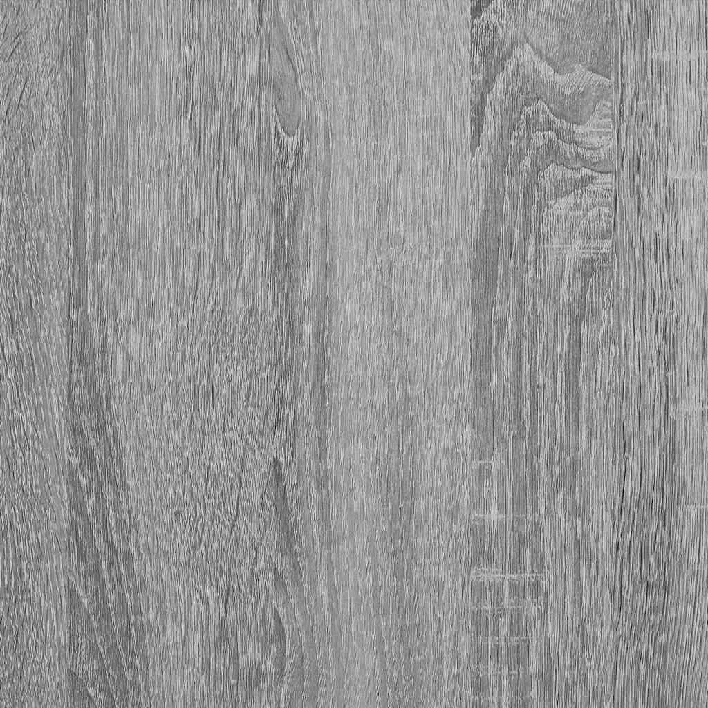 skobænk 103x30x55 cm konstrueret træ Grå sonoma-eg
