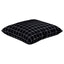 Scatter Puder 4 stk. Polyesterstof Sort Tjek 40 x 40 cm
