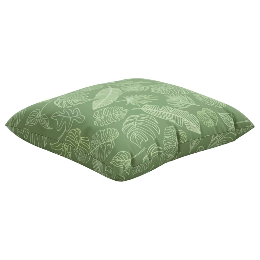 Scatter Puder 4 stk. Polyesterstof Bladmønster 50 x 50 cm