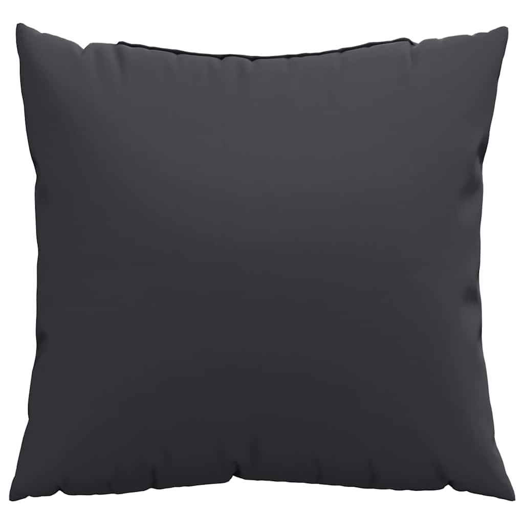 sofapuder 4 stk. 60x60 cm stof sort
