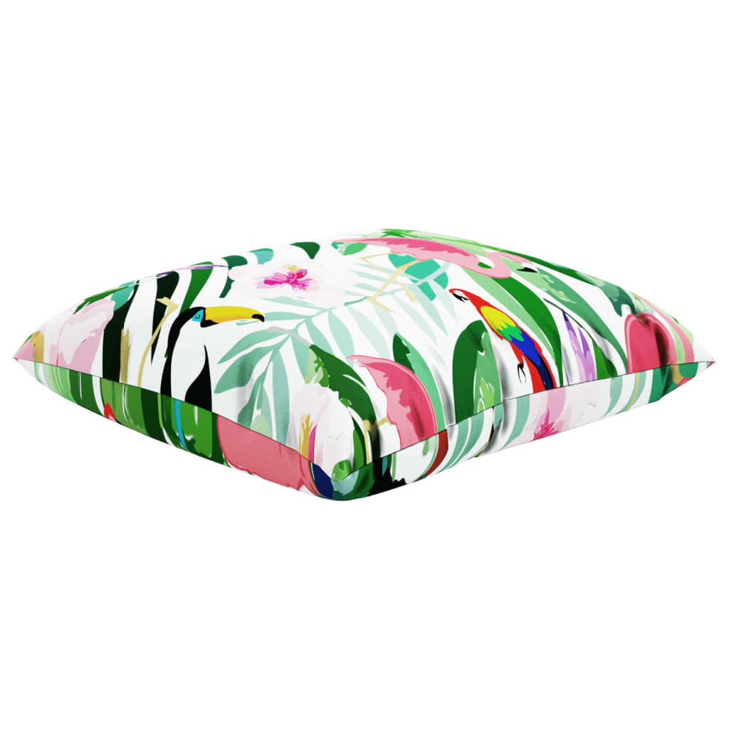 pyntepuder 4 stk. 60x60 cm stof flerfarvet