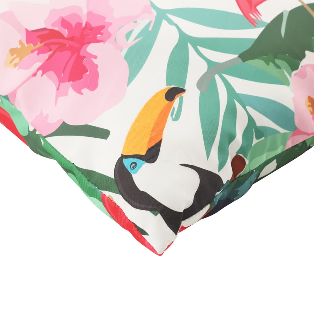 pyntepuder 4 stk. 60x60 cm stof flerfarvet