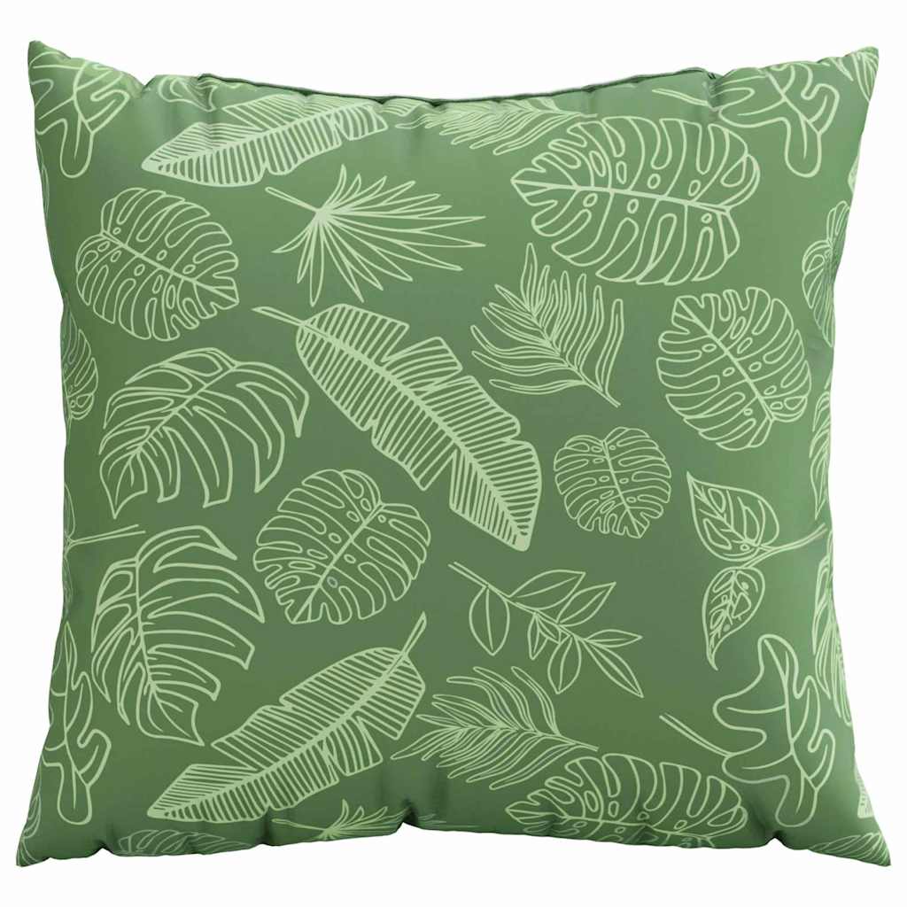 Scatter Puder 4 stk. Polyesterstof Bladmønster 60 x 60 cm