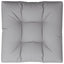 pallehynde 70x70x12 cm stof grå