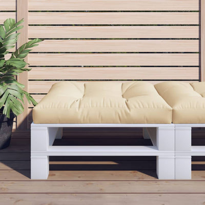 pallehynde 70x70x12 cm beige
